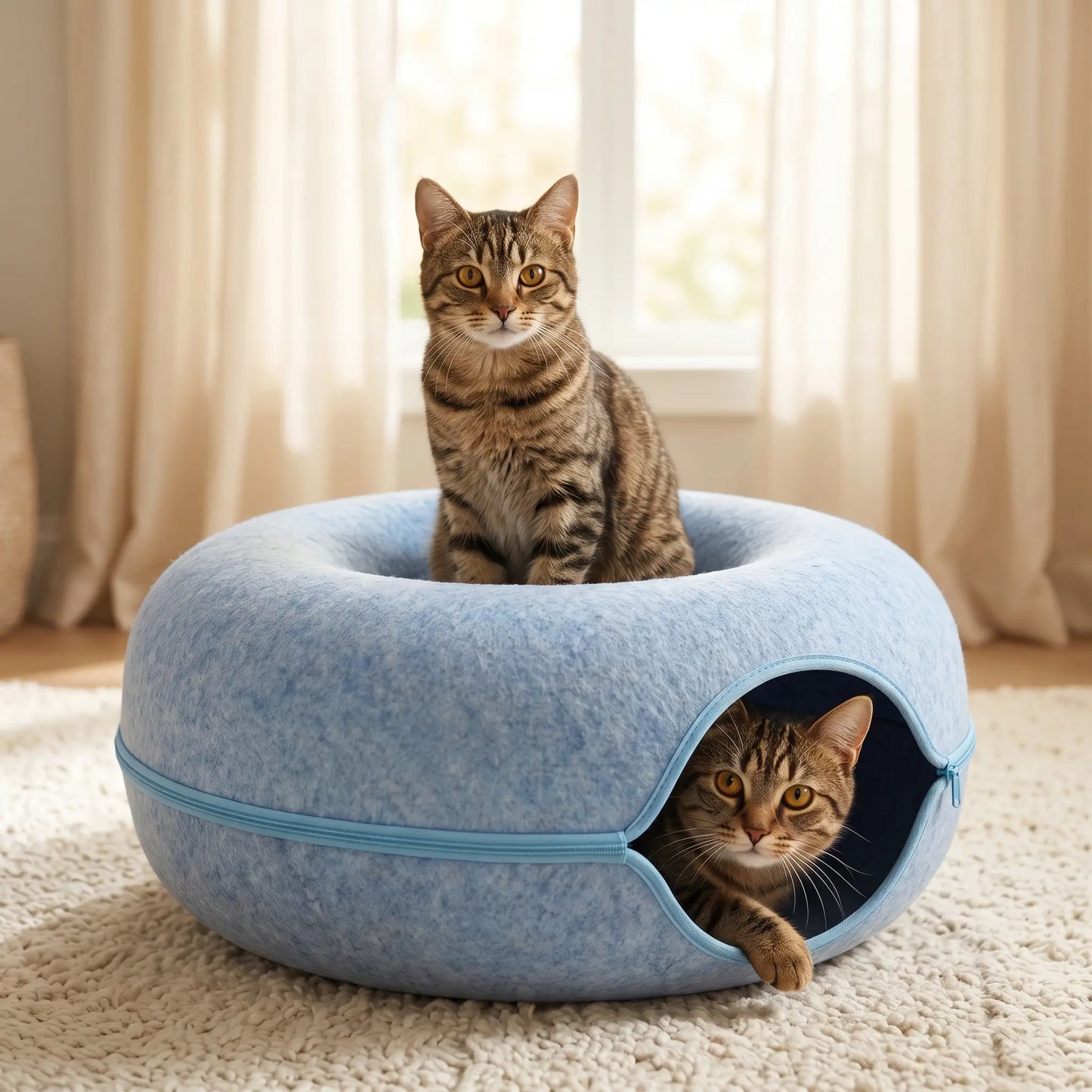 Kitty Napz | Letto per Gatti Con Design Ergonomico e Materiali Resistente | Riposo Confortevole per Il Tuo Amico a Quattro Zampe