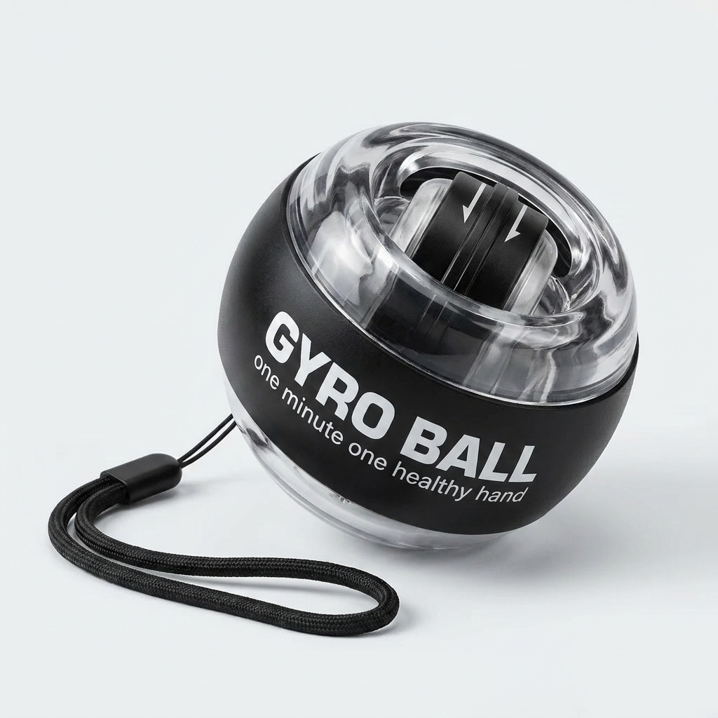 Palla Giroscopica Autoavviante per Allenamento della Forza del Polso - angle