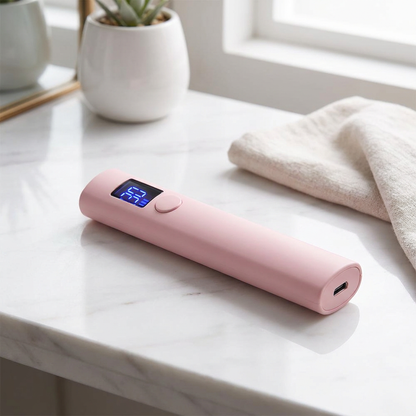 Lampada Unghie Professionale UV LED Portatile con Asciugatura Rapida - YZ07 Rosa / USB