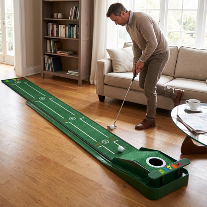 Tappetino per Putter da Golf Portatile con Piastra di Bloccaggio - lifestyle
