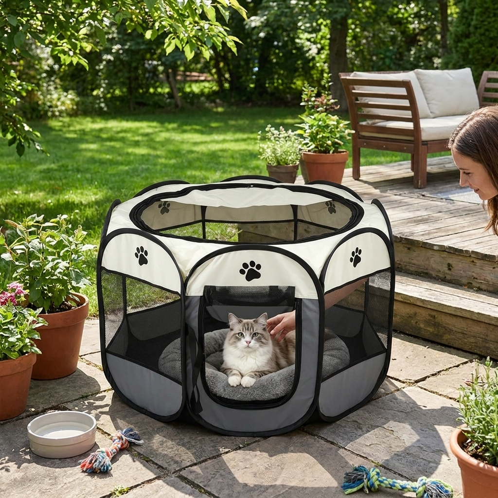 Recinto per Cani da Esterno - lifestyle