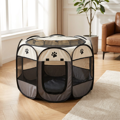 Recinto per Cani da Esterno - 73 x 73 x 43CM