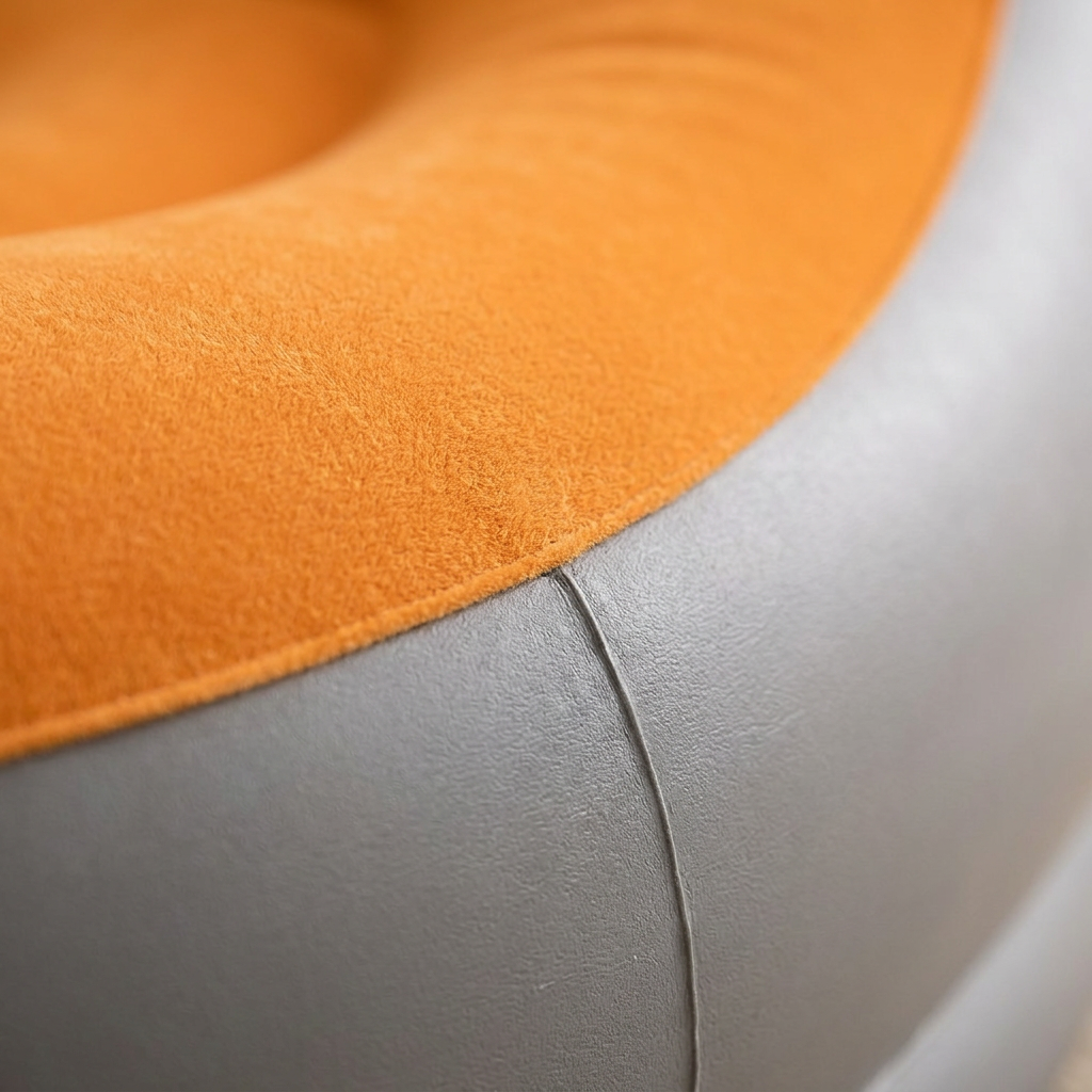 Divano Gonfiabile 2 in 1 con Sgabello Ergonomico in PVC Impermeabile - detail