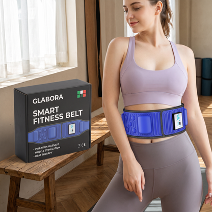 Smart Fitness Belt GLABORA - lifestyle with packaging