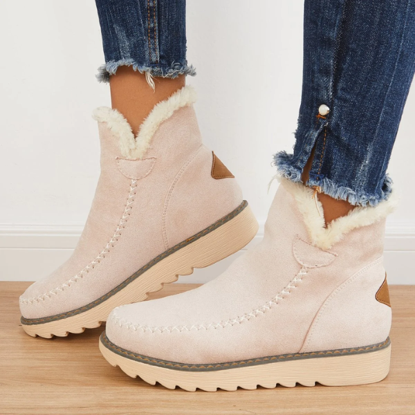 Nicoletta | Stivaletti Donna con Platform e Interno Felpato - Calore Quotidiano
