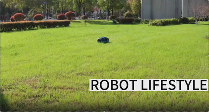 Robot Rasaerba | Tagliaerba Automatico Senza Filo con Batteria Rimovibile per Giardini Fino a 200 mq