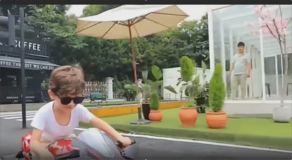 Electric Motorcycle for Kids | Compact and Safe Design with Fast Charging | Fun and Safety for Ages 3-9