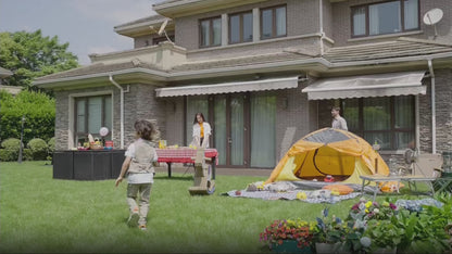 Robot Tagliaerba Automatico con Visione a 360° e GPS Antifurto | Rasaerba Wireless per Giardini Fino a 1000 m²