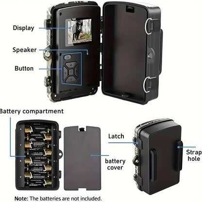 Wildlife Camera | Night Vision with Fast Detection | Waterproof for Effective Monitoring