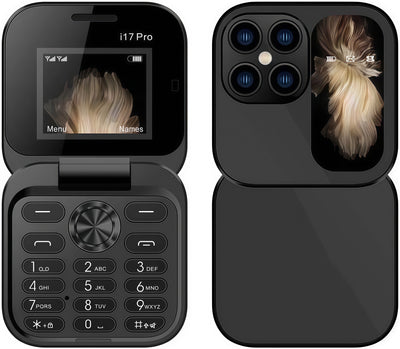 Mini Cellulare Pieghevole | Telefonino Pieghevole con Fotocamera HD e Dual SIM | Compatto e Versatile per Ogni Necessità