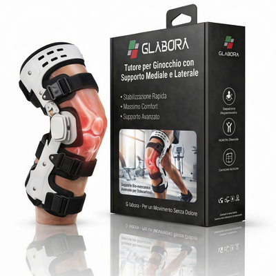 Kniebrace met Mediale en Laterale Ondersteuning | Ergonomische Stabilisatie ter Verlichting van Artrosepijn