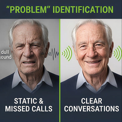 Rechargeable Invisible Hearing Aids with Discreet Design | Enhances Sound Clarity for Optimal Hearing