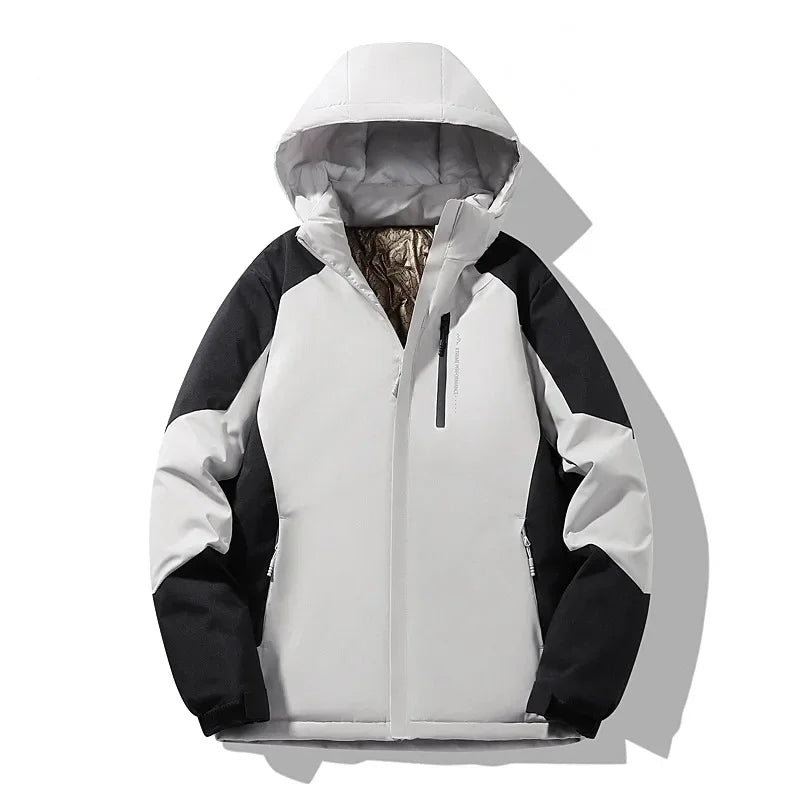 Carmela | Women's Colorblock Long-Sleeve Ski Jacket - Clean, Sporty Look
