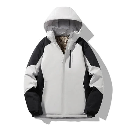 Carmela | Women's Colorblock Long-Sleeve Ski Jacket - Clean, Sporty Look
