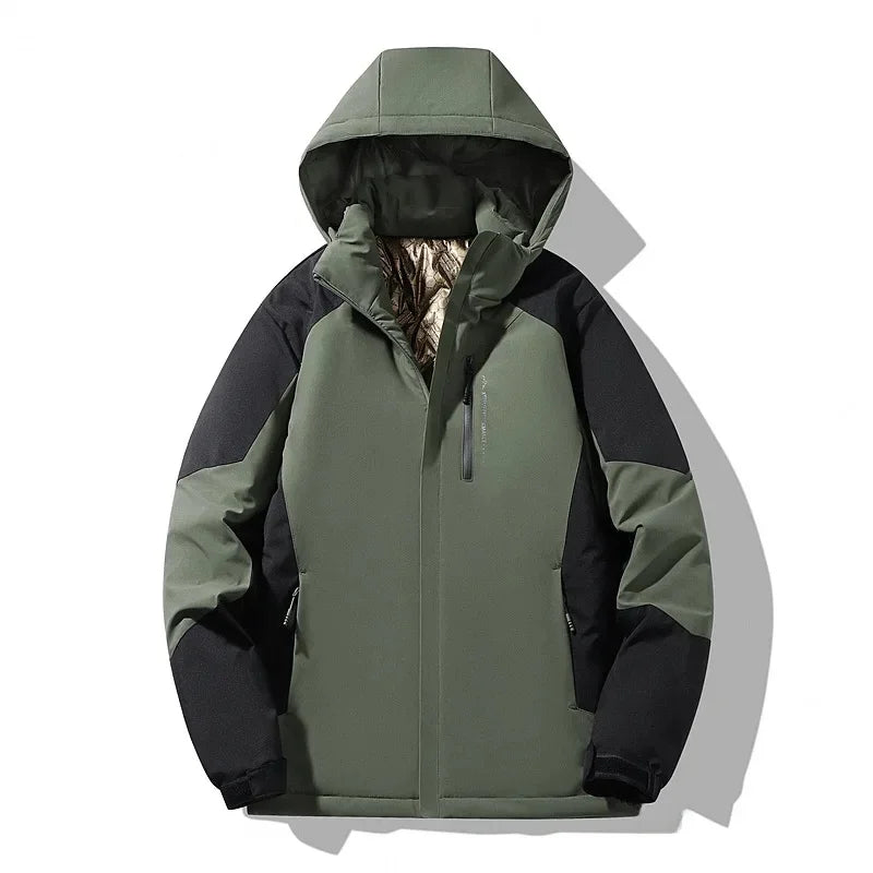 Carmela | Women's Colorblock Long-Sleeve Ski Jacket - Clean, Sporty Look