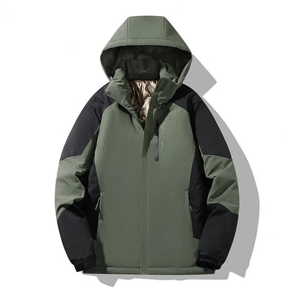 Carmela | Women's Colorblock Long-Sleeve Ski Jacket - Clean, Sporty Look
