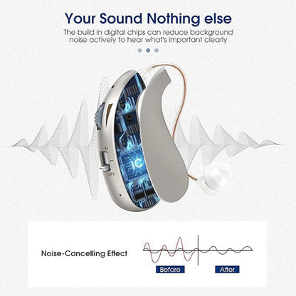 Rechargeable Digital Hearing Aid with Ergonomic Design | Clear Amplification for Daily Use