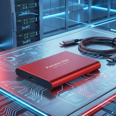 Ultra Speed | SSD Esterno 2TB con Alta Velocità di Trasferimento | Design Compatto per Archiviazione Efficiente
