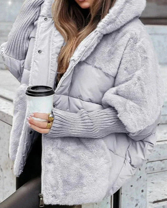 Wanda | Damen-Winterjacke mit Kapuze und Taschen - Elegante und funktionale Wärme