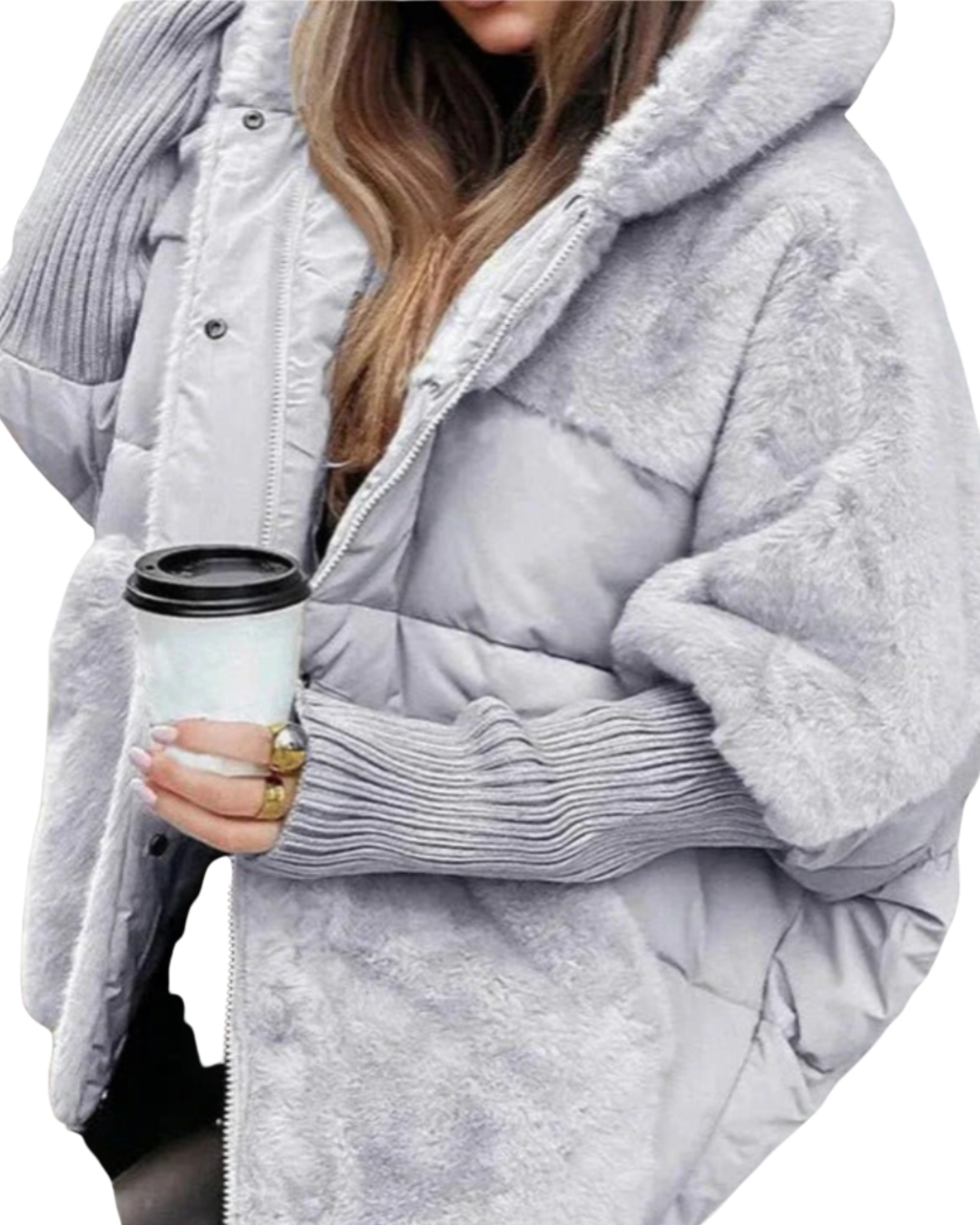Wanda | Women's winter jacket with hood and pockets - Elegant, functional warmth