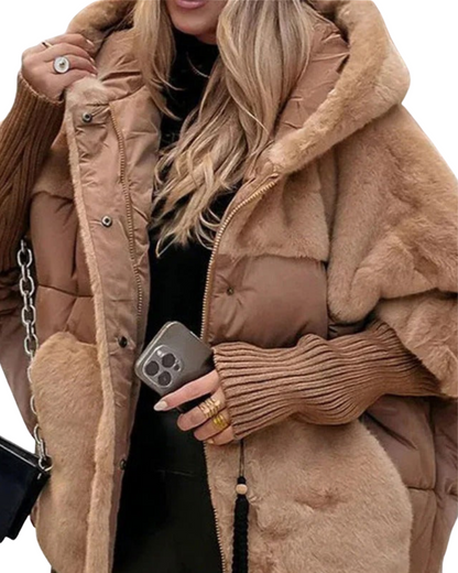 Wanda | Women's winter jacket with hood and pockets - Elegant, functional warmth
