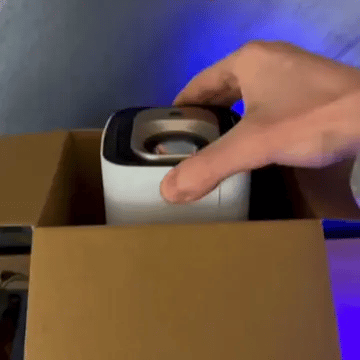 Native 4K Portable Projector with Autofocus | Mini Video Projector for Home and Outdoor