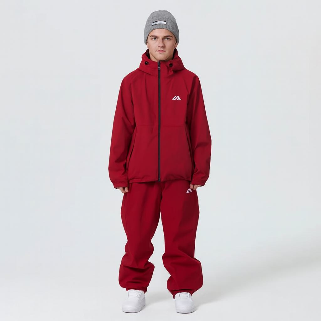 Michele | Unisex Ski Set with Hooded Jacket and Pants - Comfortable Matching Set