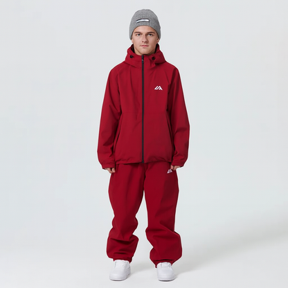 Michele | Unisex Ski Set with Hooded Jacket and Pants - Comfortable Matching Set