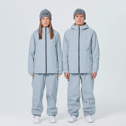 Michele | Unisex Ski Set with Hooded Jacket and Pants - Comfortable Matching Set