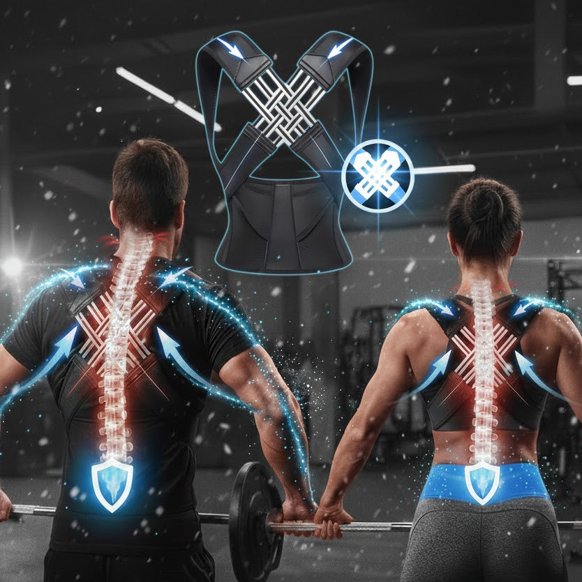 Posture Corrector | Adjustable Ergonomic Back Support | Optimal Comfort to Improve Posture