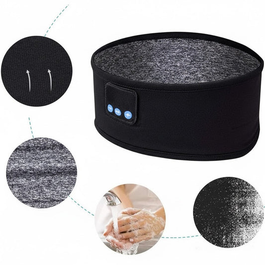 Bluetooth Sleep Mask with Integrated Headphones for Comfort and Relaxation | Eye Mask for Restorative Sleep