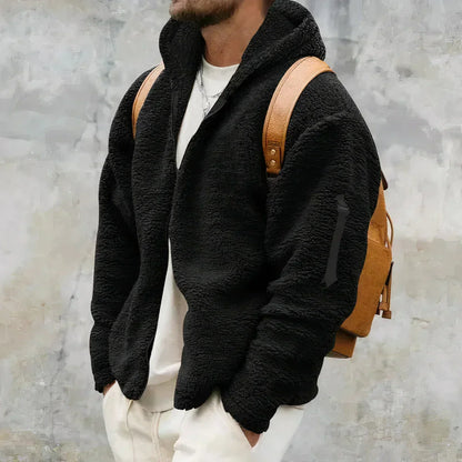 Vittorio | Men's Winter Jacket with Zipper and Pockets - Relaxed Warmth