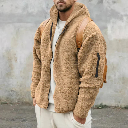 Vittorio | Men's Winter Jacket with Zipper and Pockets - Relaxed Warmth