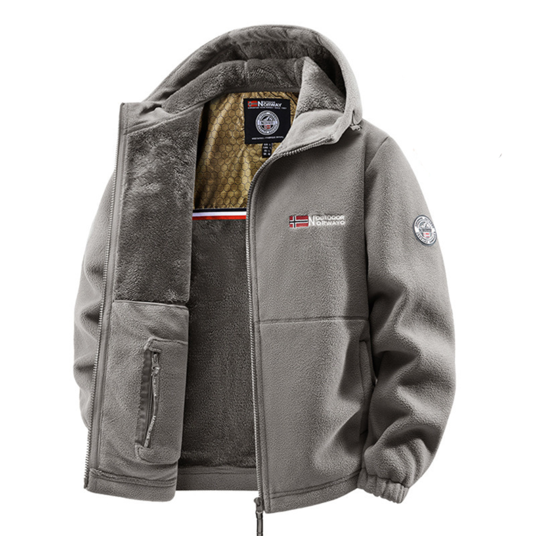 Raffaele | Men's Winter Jacket with Adjustable Hood - Warmth for Every Adventure
